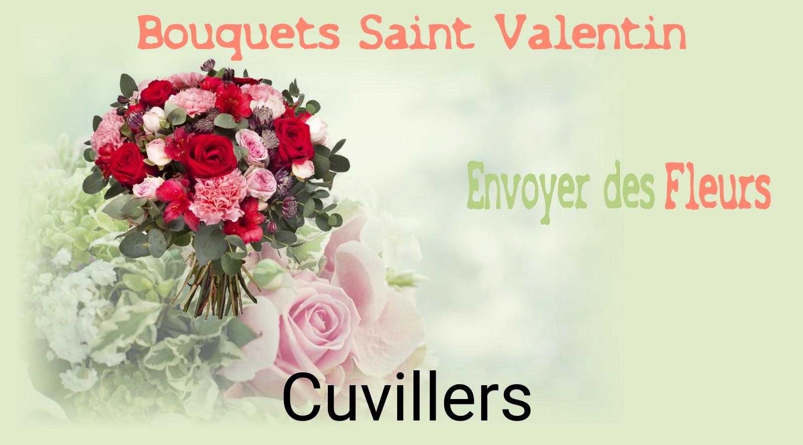 Roses de Saint-Valentin livrées à Cuvillers